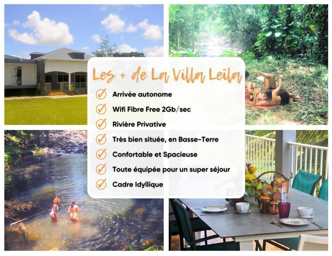 Villa Leila Sainte-Rose Bagian luar foto